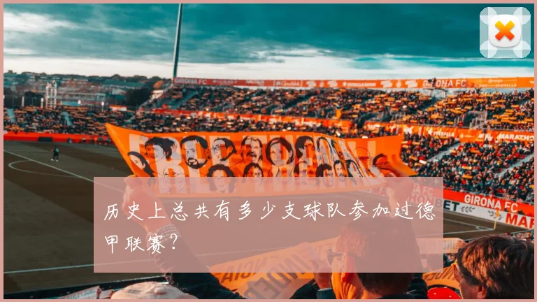 历史上总共有多少支球队参加过德甲联赛？